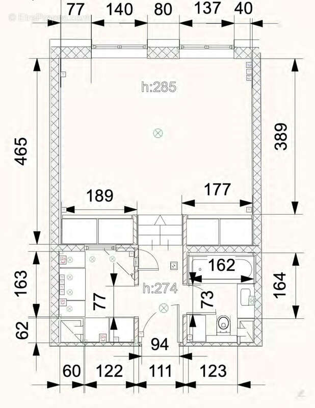 Appartement à PARIS-3E