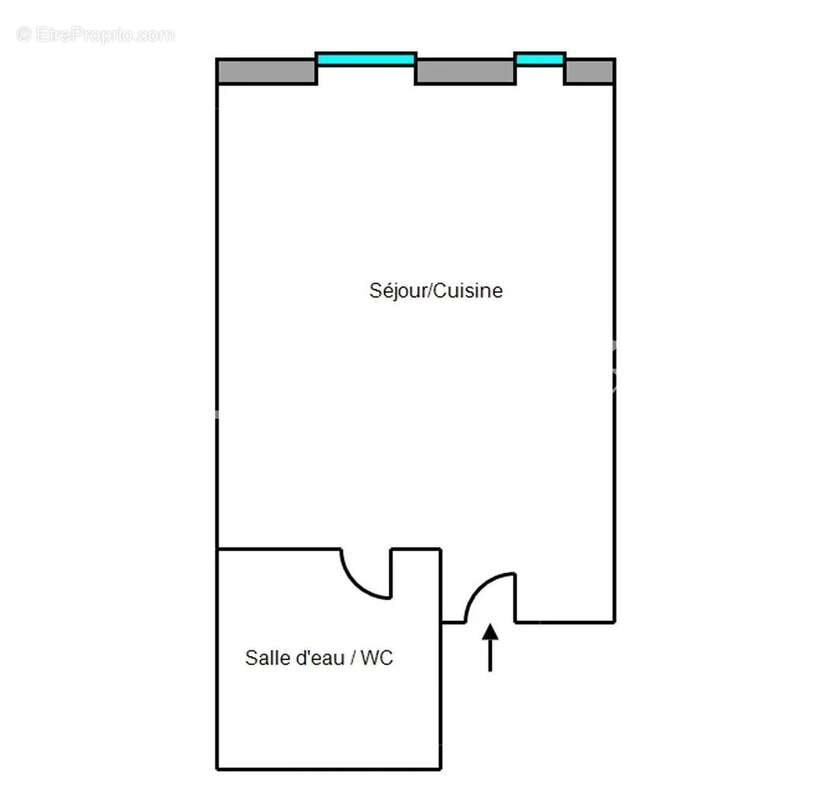 NICE EST "ERIK"  Studette 17 m² - photo 5