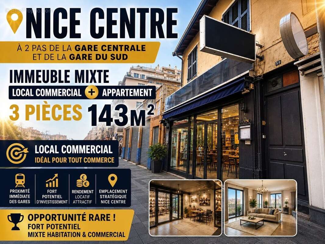 Commerce à NICE