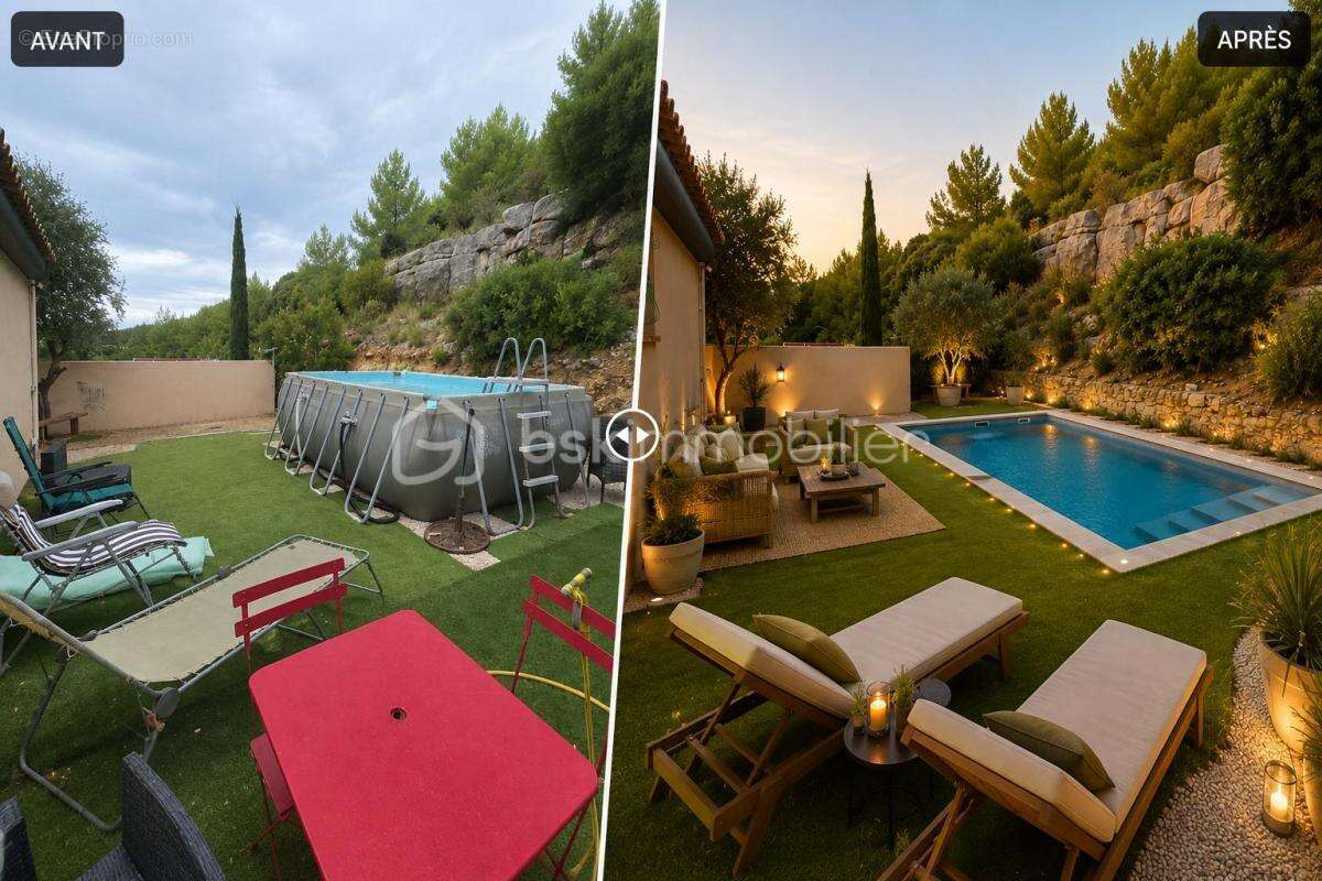 La cadière-d’azur  vue méditerranée – maison rénovée avec studio indépendant - photo 16
