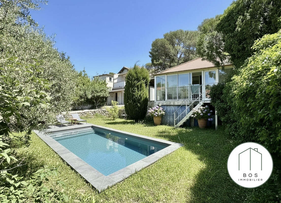 exemple d'aménagement du jardin (Non contractuel) - Maison à SALON-DE-PROVENCE