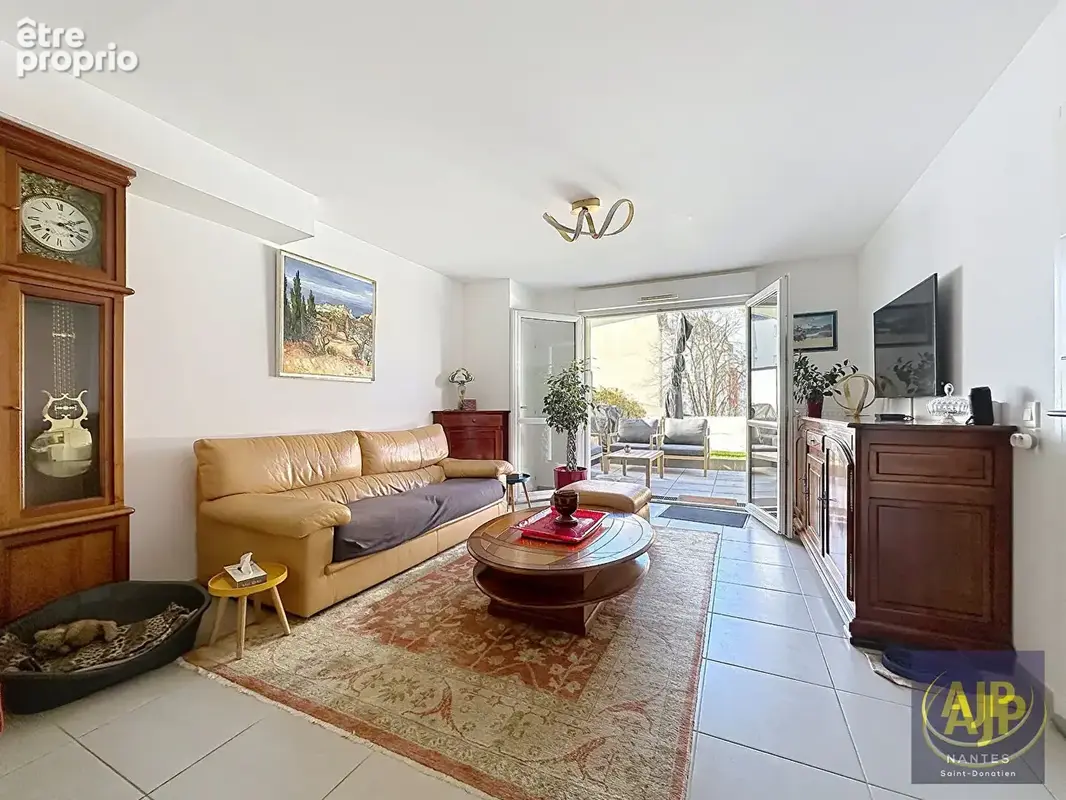 Nantes - tortiere - appartement t3 a vendre avec jardin privatif et garage. - photo 2