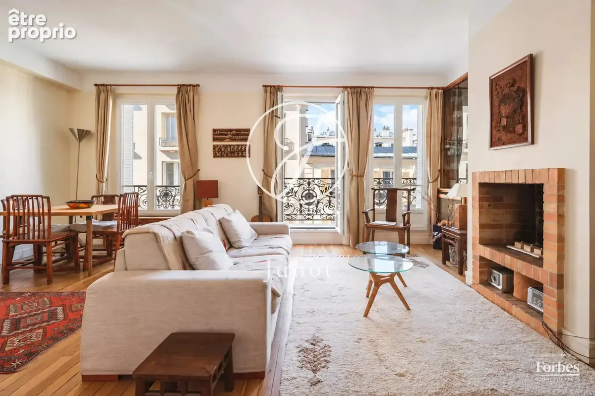 Paris 14e - CAMPAGNE PREMIÈRE - Appartement - 2 pièces - 55,07m² Carrez - 55,60m² au sol - 1 chambre - Balcon - photo 4