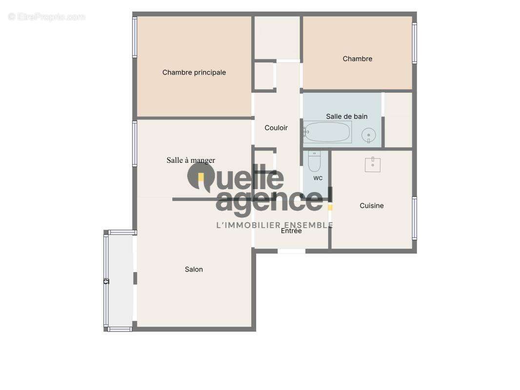 Appartement 2 chambres avec garage et vue mer – Quartier Saint-Pierre - photo 12