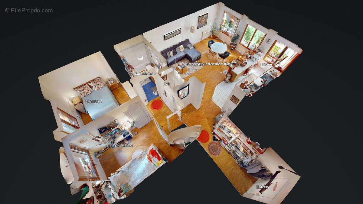 Appartement à PARIS-19E