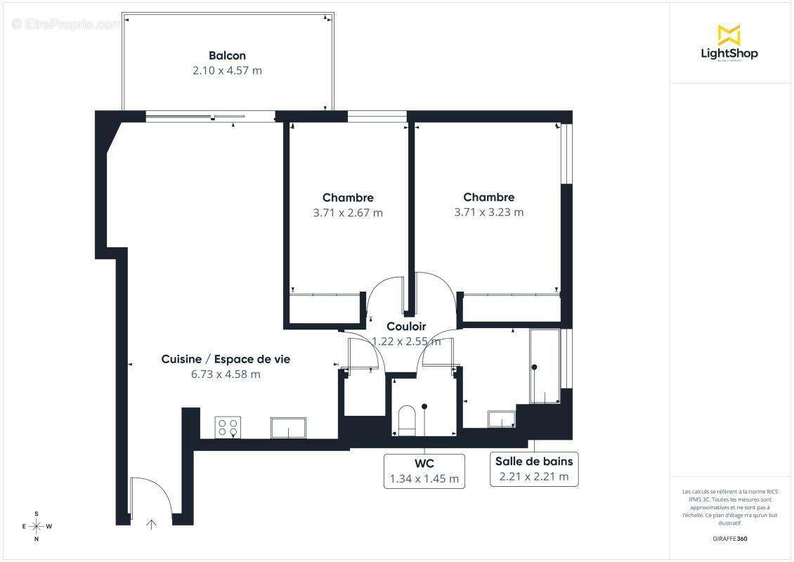 Appartement à MERIGNAC