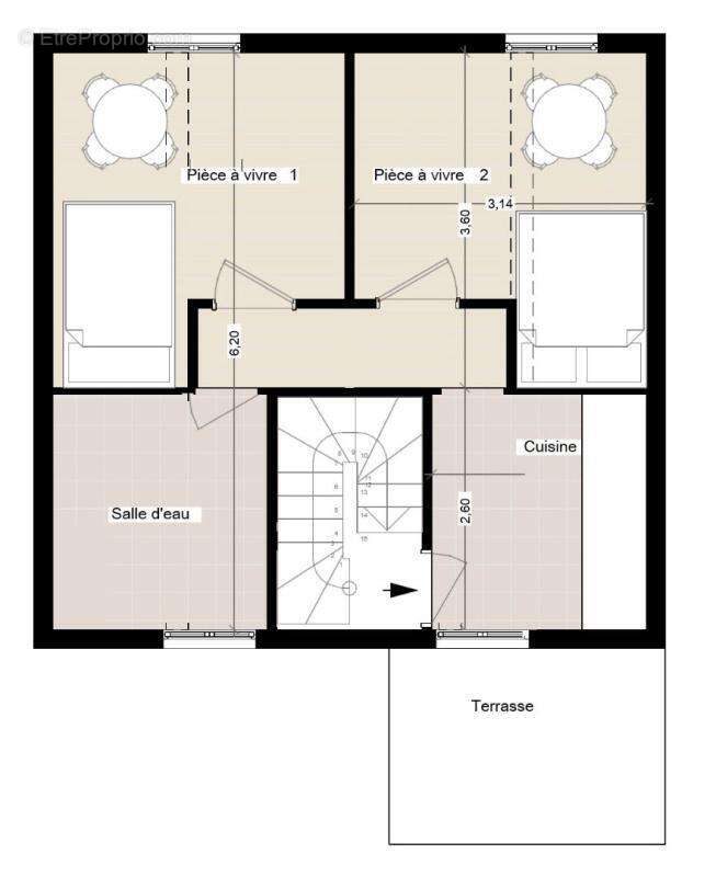 Appartement à VILLENEUVE-SAINT-GEORGES