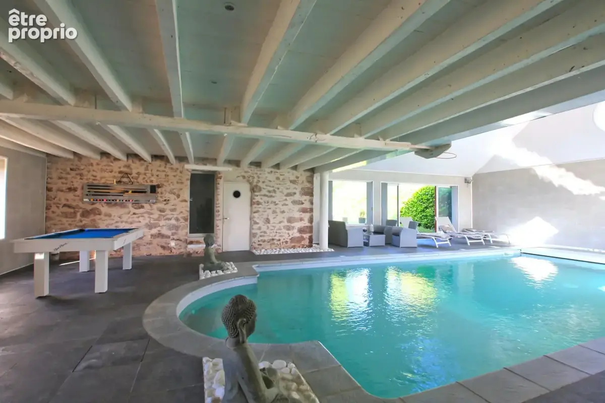 COUP DE COEUR : longère rénovée, avec piscine intérieure - photo 10