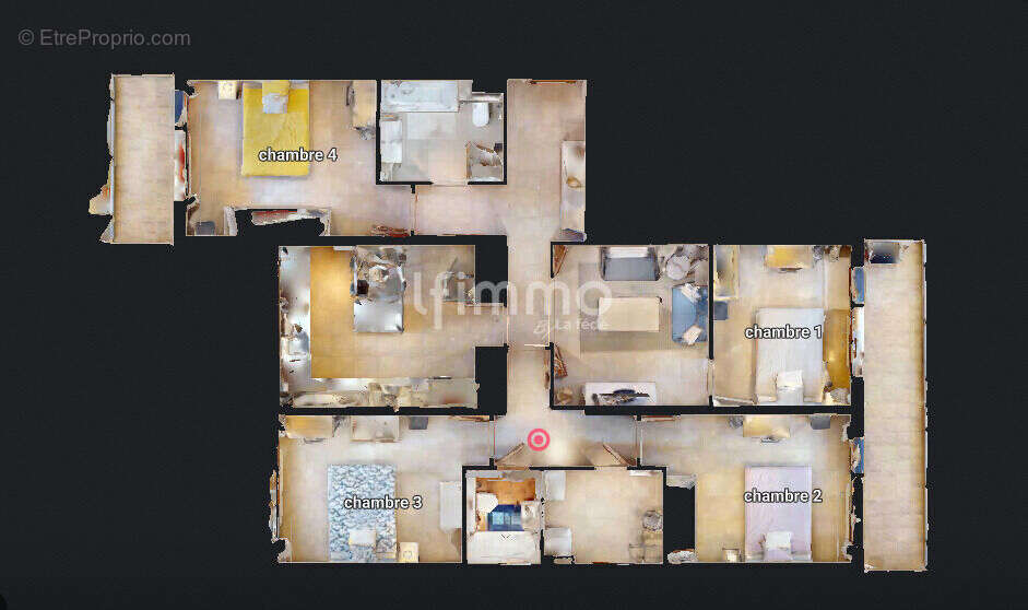 Investissement Coliving 4 chambres spacieuses - photo 2