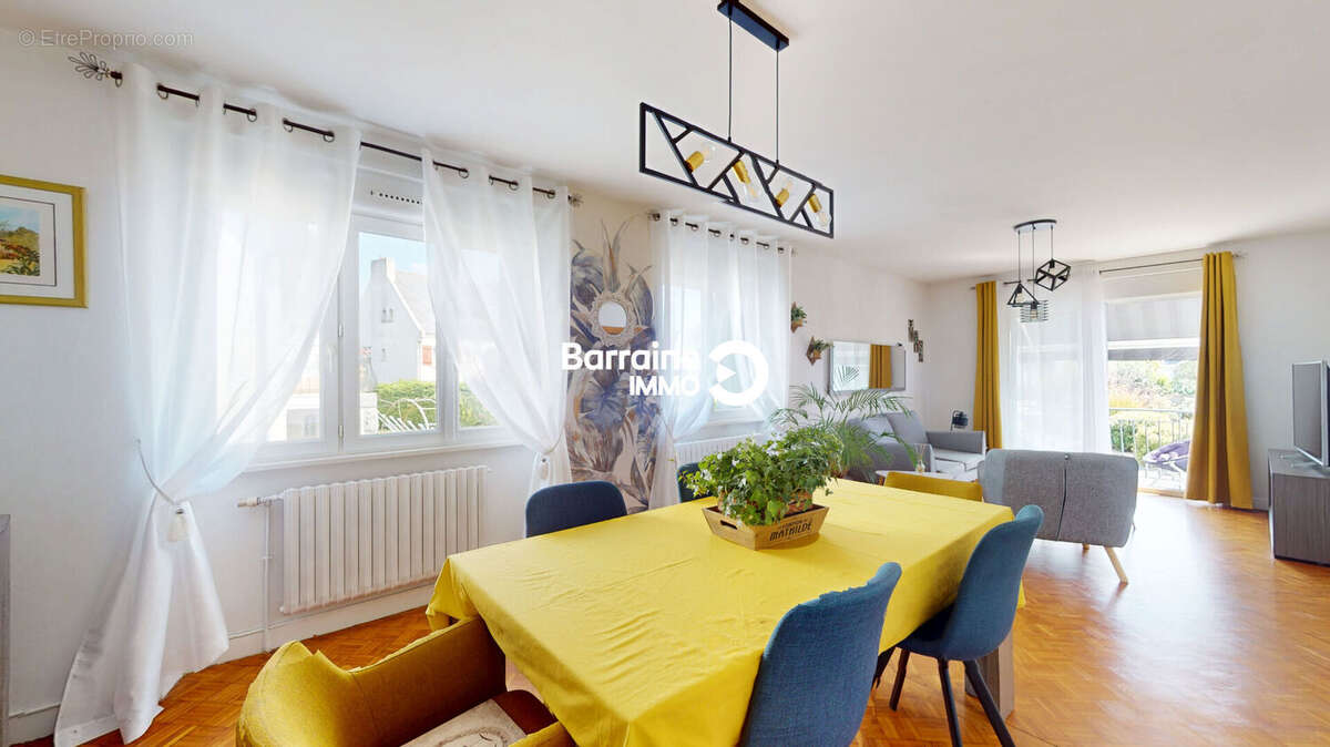 Barraine immo - maison indépendante 107 m² avec sous-sol complet à guipavas - ref : pz00382-th - photo 7