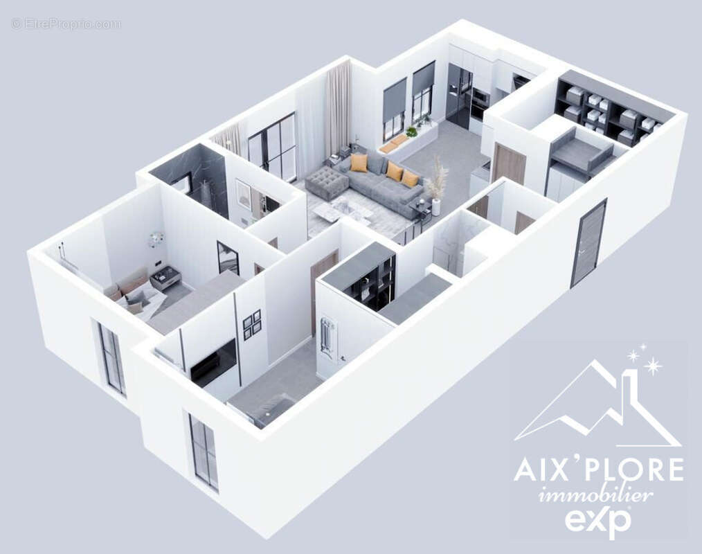 Appartement à AMBERIEU-EN-BUGEY