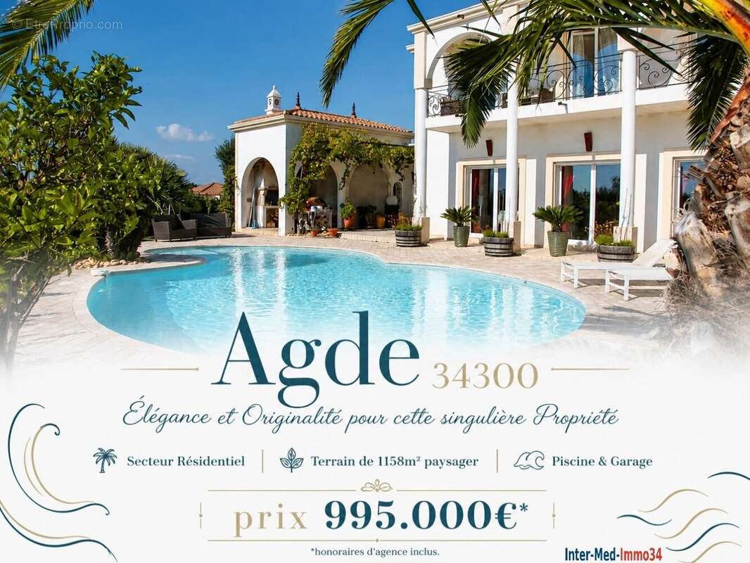 Maison à AGDE