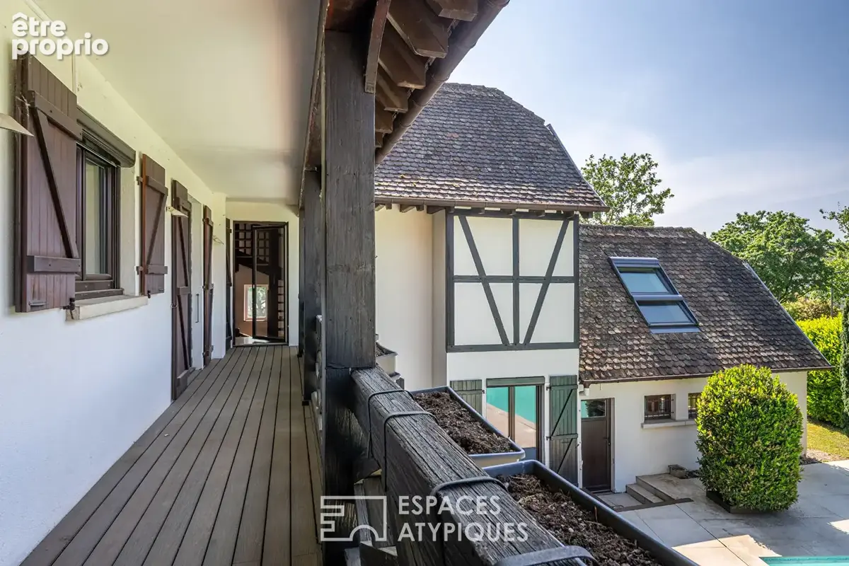 Maison de caractère avec piscine et jardin arboré - photo 5