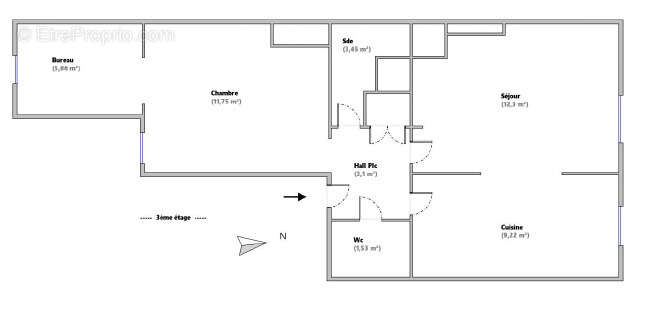 Appartement à MARSEILLE-2E