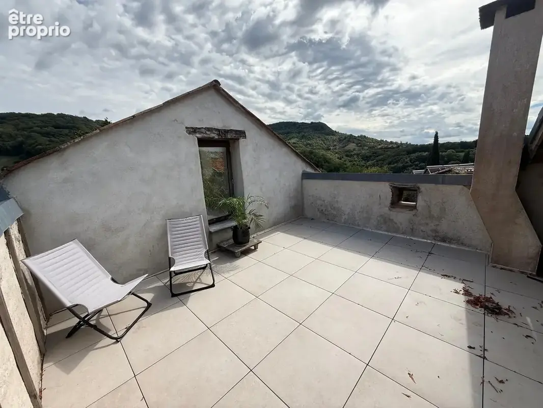 Maison caussenarde de caractère   117 m2   terrasse panoramique   vue larzac -dependance - photo 13
