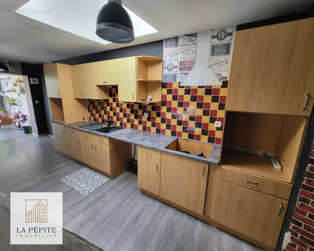 Maison de ville 114 m2 - 2 chambres - 2 bureaux - terrasse et jardin - aulnoye-aymeries - photo 11