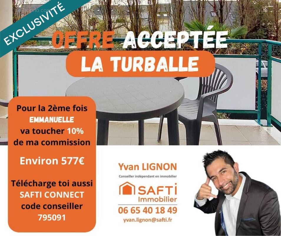 Photo 1 - Appartement à LA TURBALLE