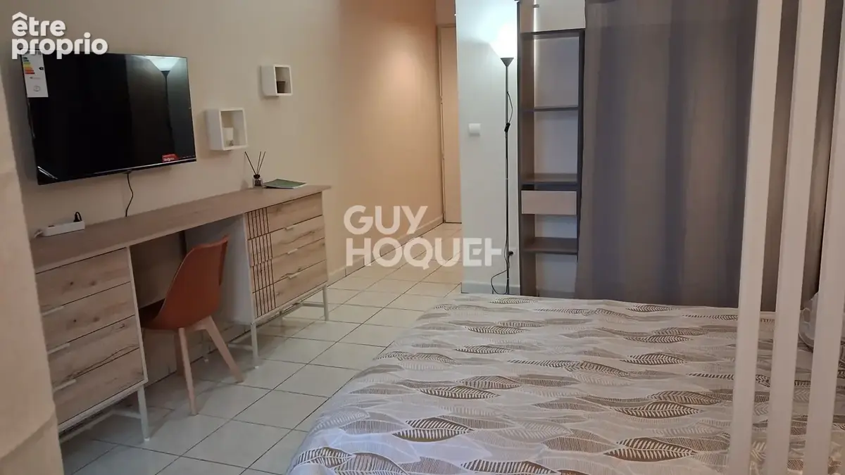 Appartement Saint Denis 1 pièce(s) 25.07 m2 - photo 3