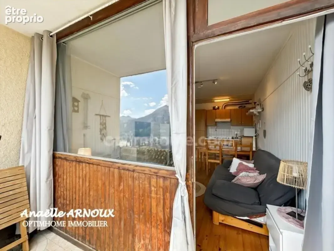 Studio cabine meublé avec balcon proche de la station d'Orcières - photo 10