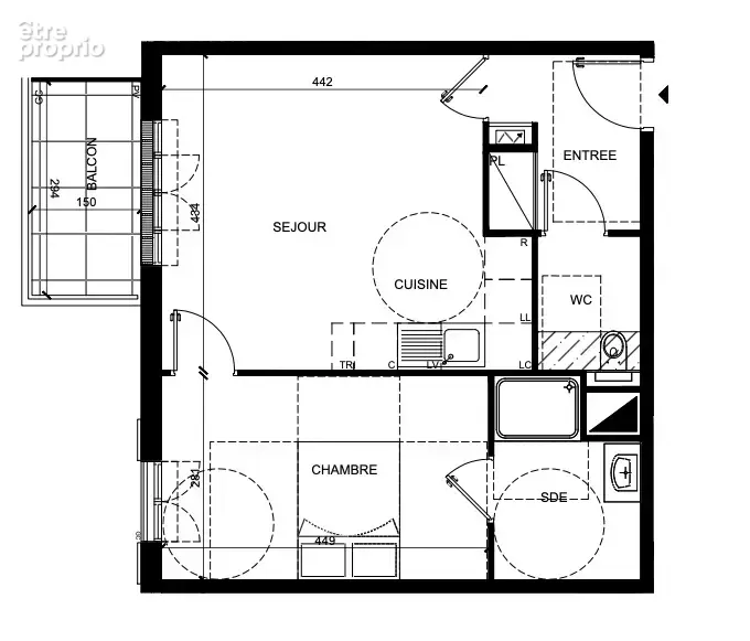 Villiers sur Mane - Superbe appartement de 92,91 m2 avec sa terrasse exceptionnelle de près de 80 m2 - photo 6