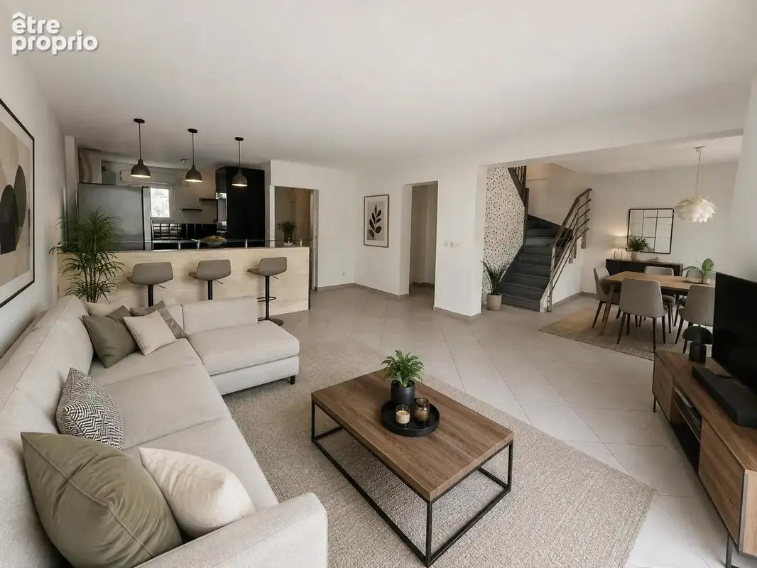 HIDRI IMMO PLUS vous propose en exclusivité une maison avec jardin, terrasses et garage à Saint-Martin-d'Hères - photo 2