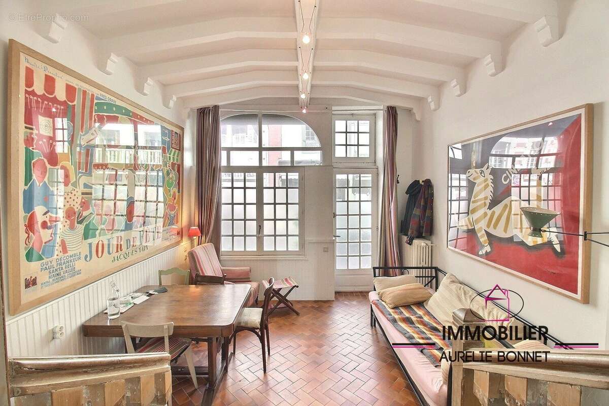 séjour RDC - Appartement à TROUVILLE-SUR-MER