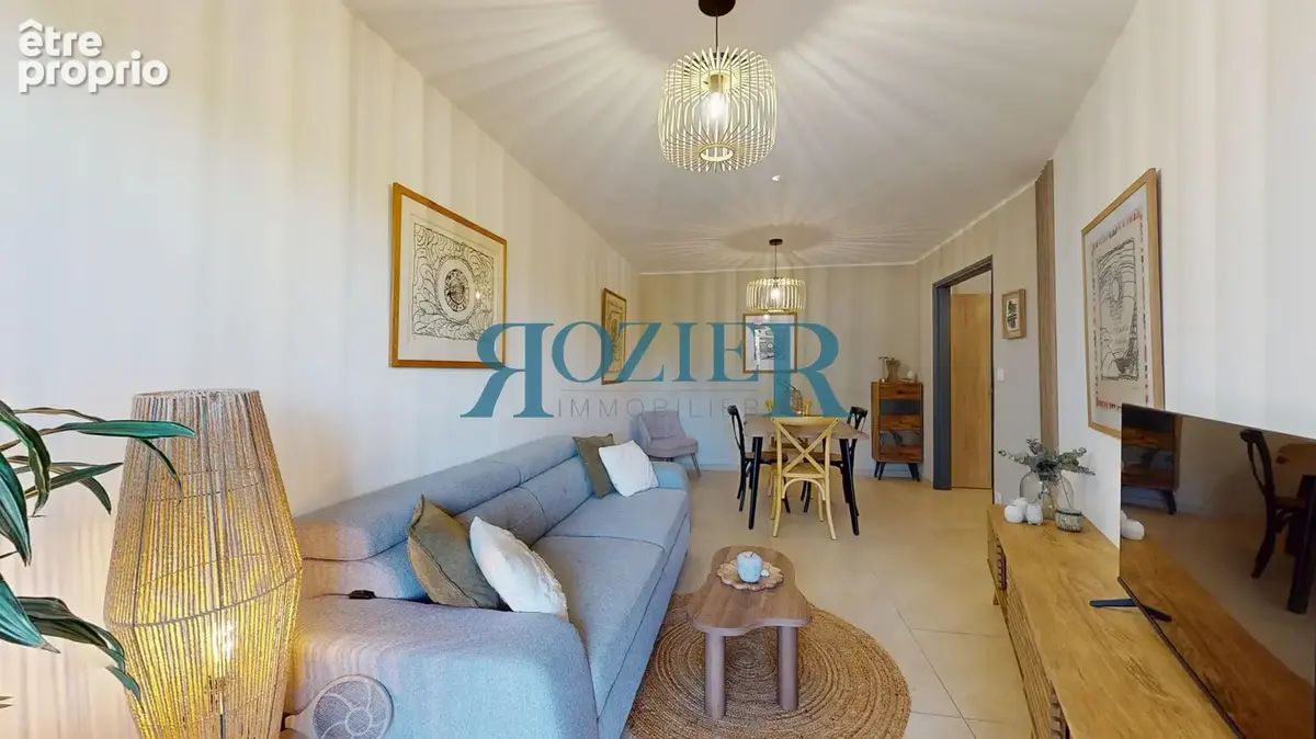 ANTIBES   Appartement T3 64 m2 Carrez   Terrasse, Cave et Parking   Proche Mer - photo 2