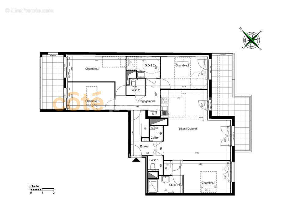 Appartement à NANTES