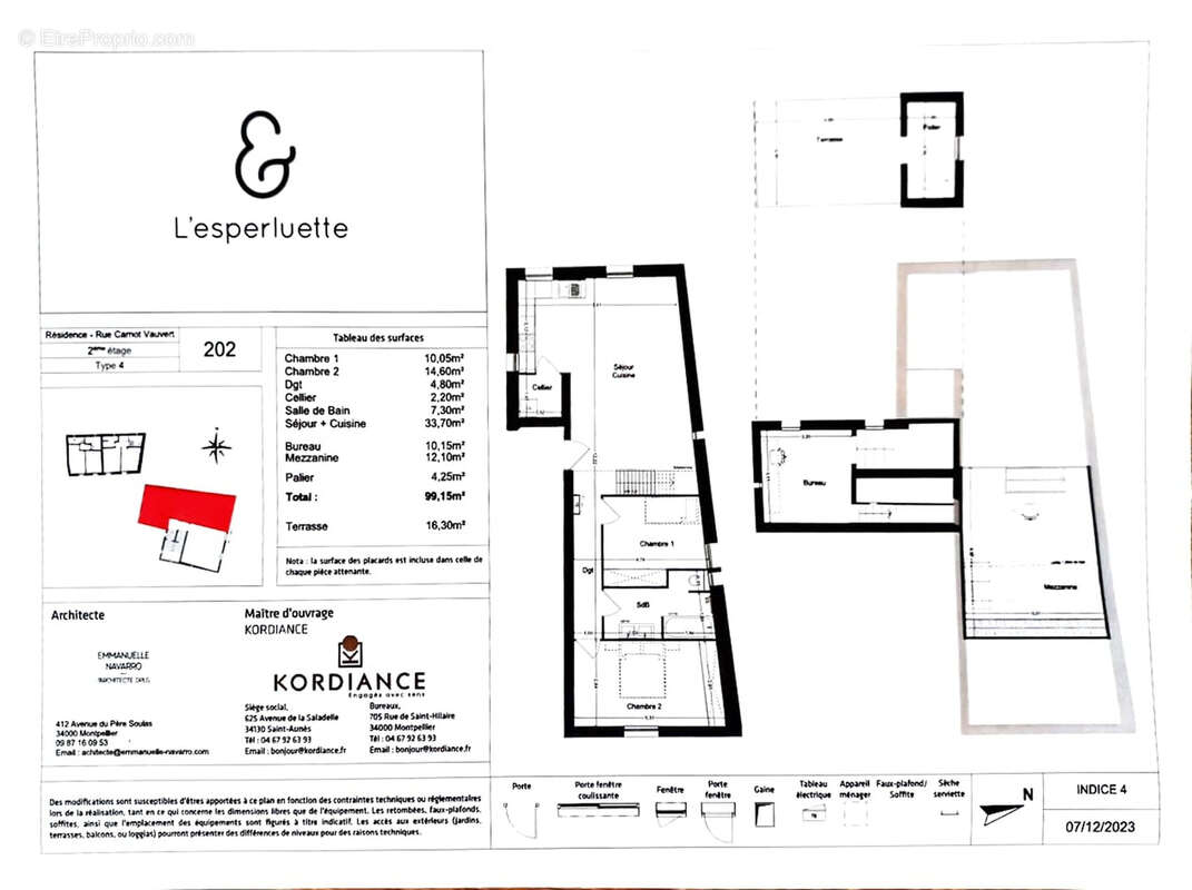 Appartement à VAUVERT