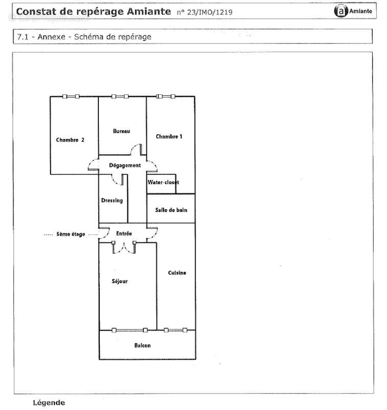 Appartement à MARSEILLE-3E