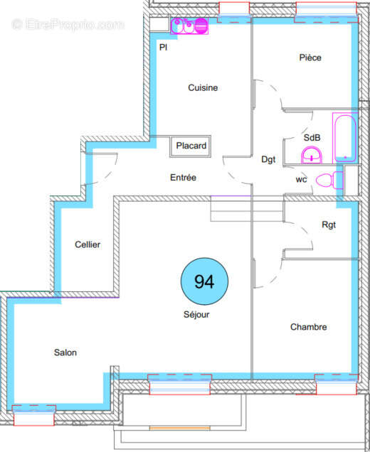 Appartement à REIMS