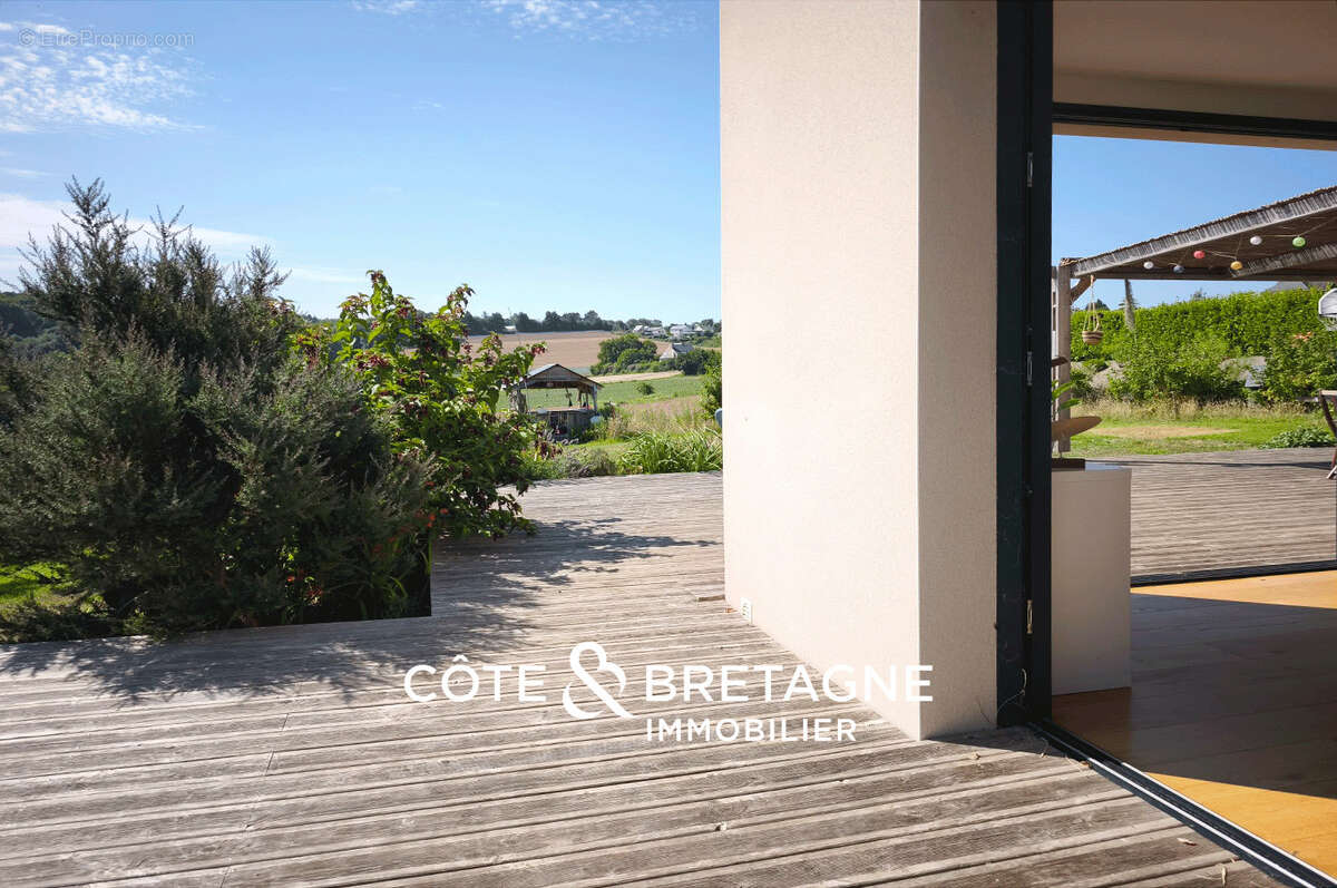 Maison contemporaine vue mer a loguivy-de-la-mer - ploubazlanec  réf : 2026155 - photo 13