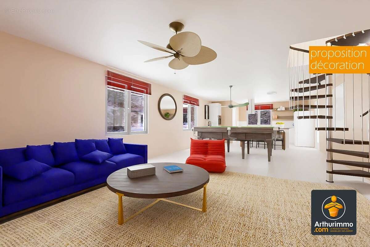 Trèves, secteur Le Burel - Maison authentique en pierre, sur un terrain de 745 m². - photo 3