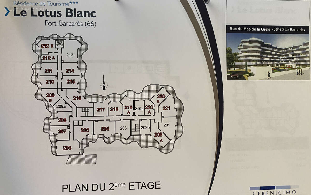 Appartement à LE BARCARES