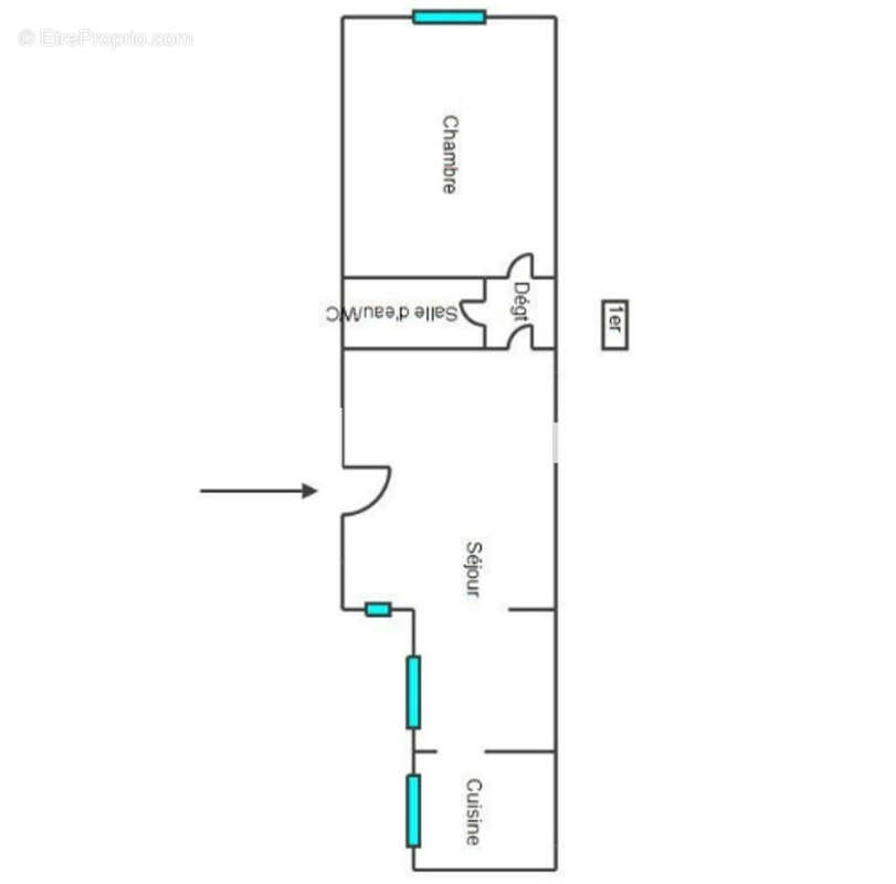 Appartement à PARIS-17E