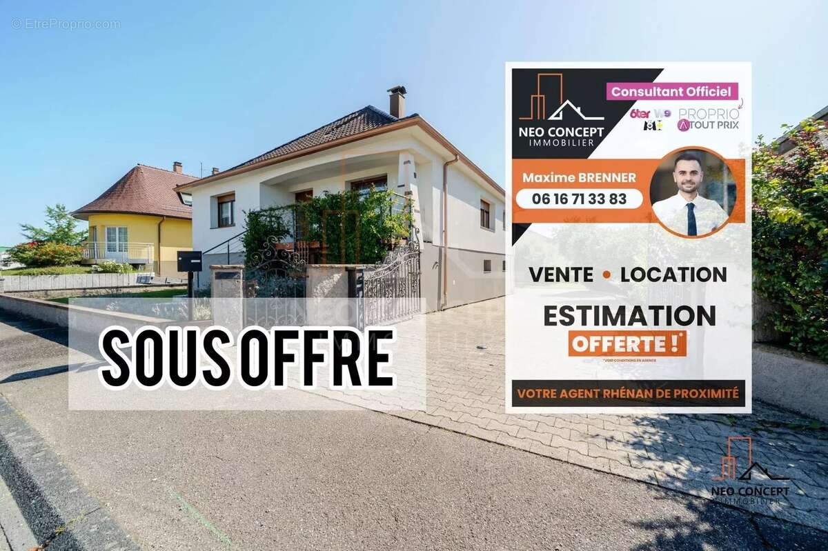 Maison à DRUSENHEIM