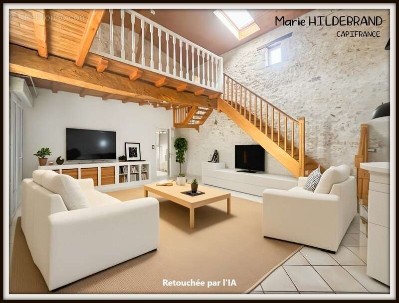 Maison de village de 120m² habitable sans jardin - photo 4