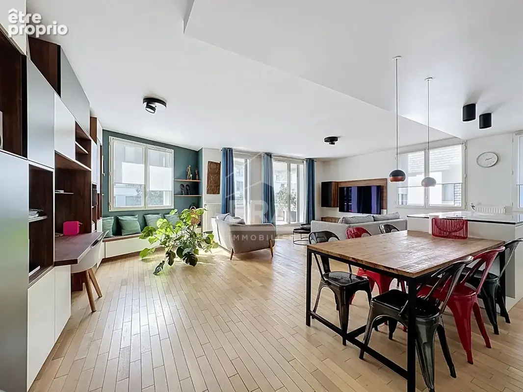 Appartement 101m² à boulogne-billancourt - photo 2
