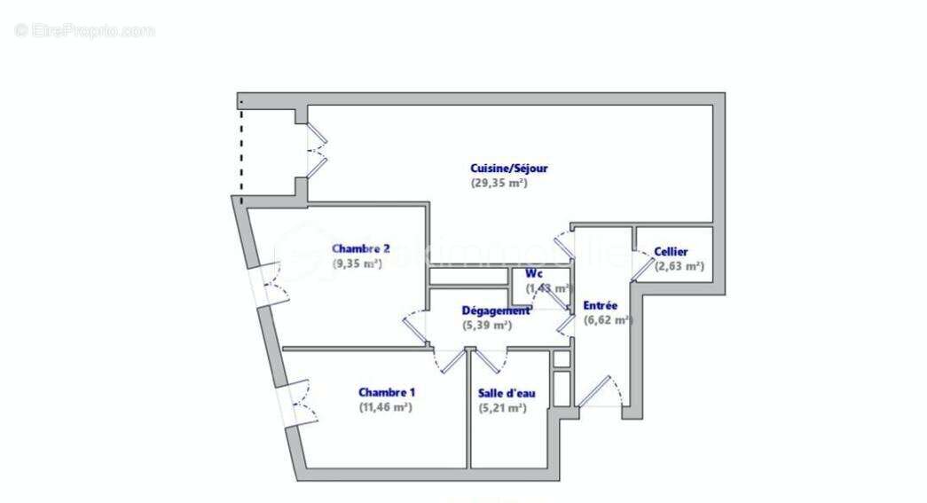 Appartement moderne de 71m² à Castelnau-le-Lez avec parking - photo 10