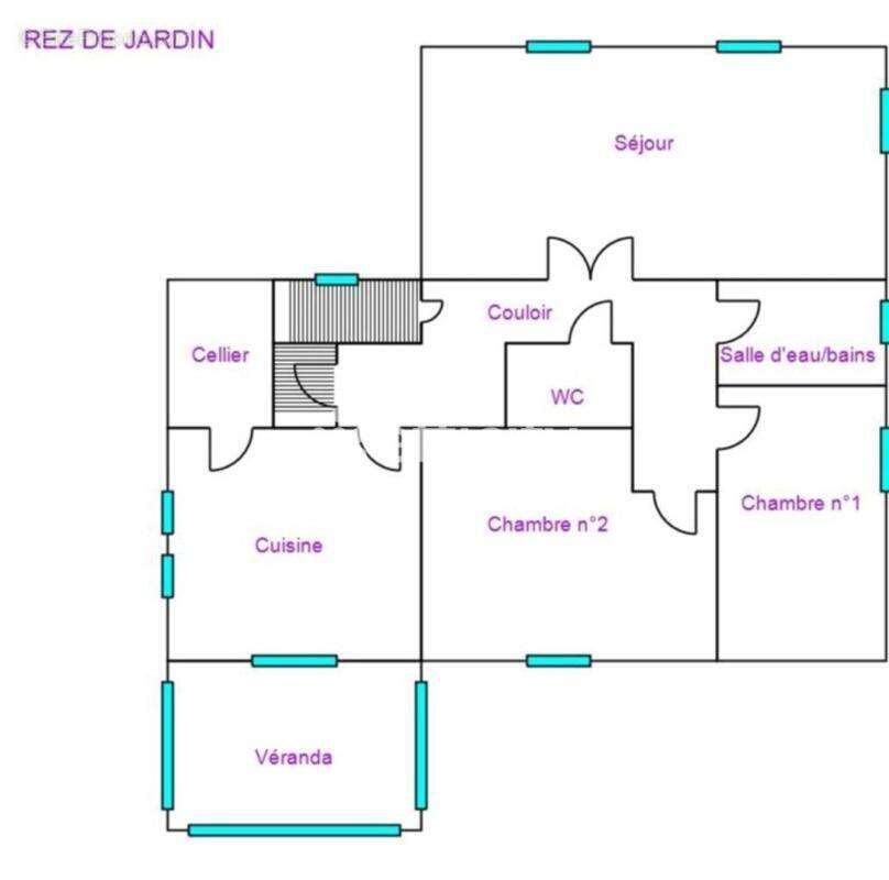 Maison 102 m² à Baignes-Sainte-Radegonde  - photo 19