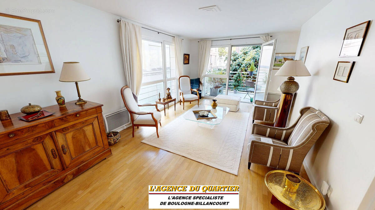 Appartement à BOULOGNE-BILLANCOURT