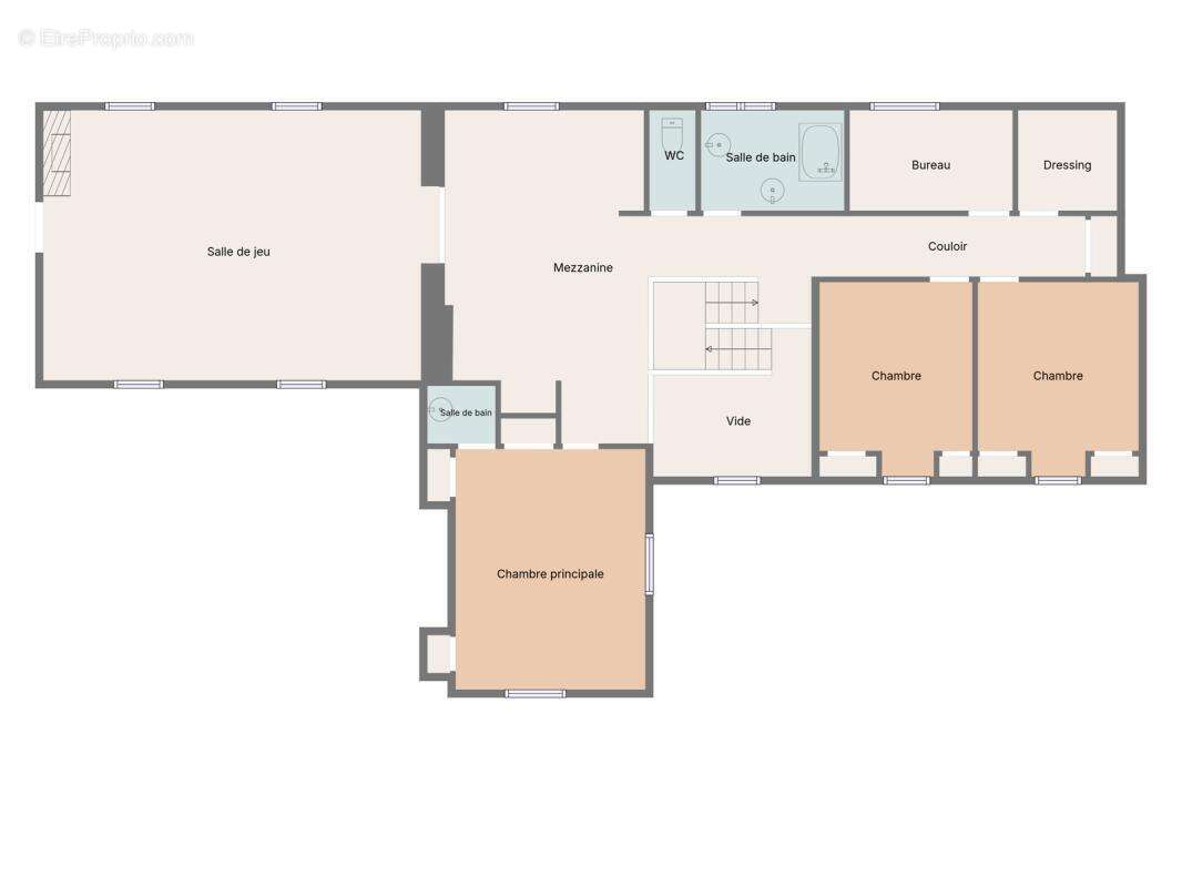 Grande maison avec Piscine, Sauna, Jacuzzi et Tennis - photo 8
