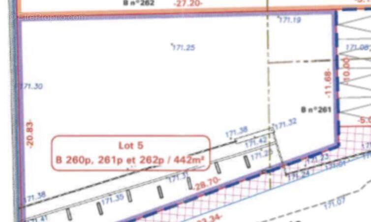 Terrain à PECQUEUSE