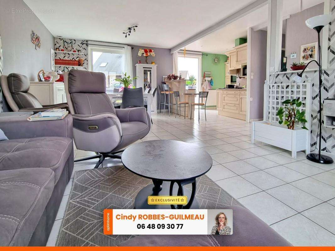  EN EXCLUSIVITE - Pavillon de plain-pied sur sous-sol - 103 m² à VAUDRY - photo 6