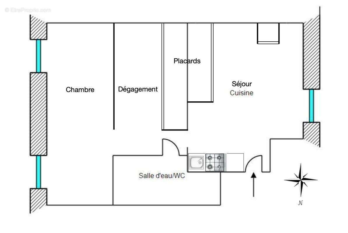 Appartement à LEVENS