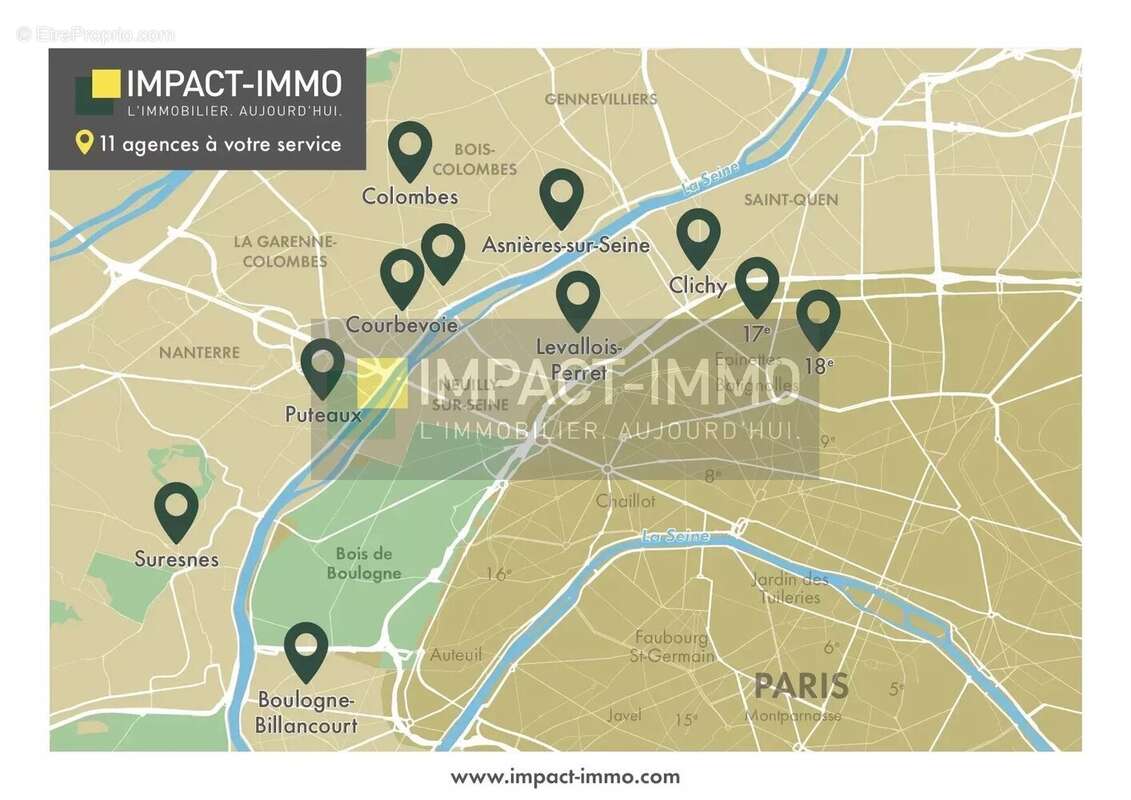 Appartement à ASNIERES-SUR-SEINE