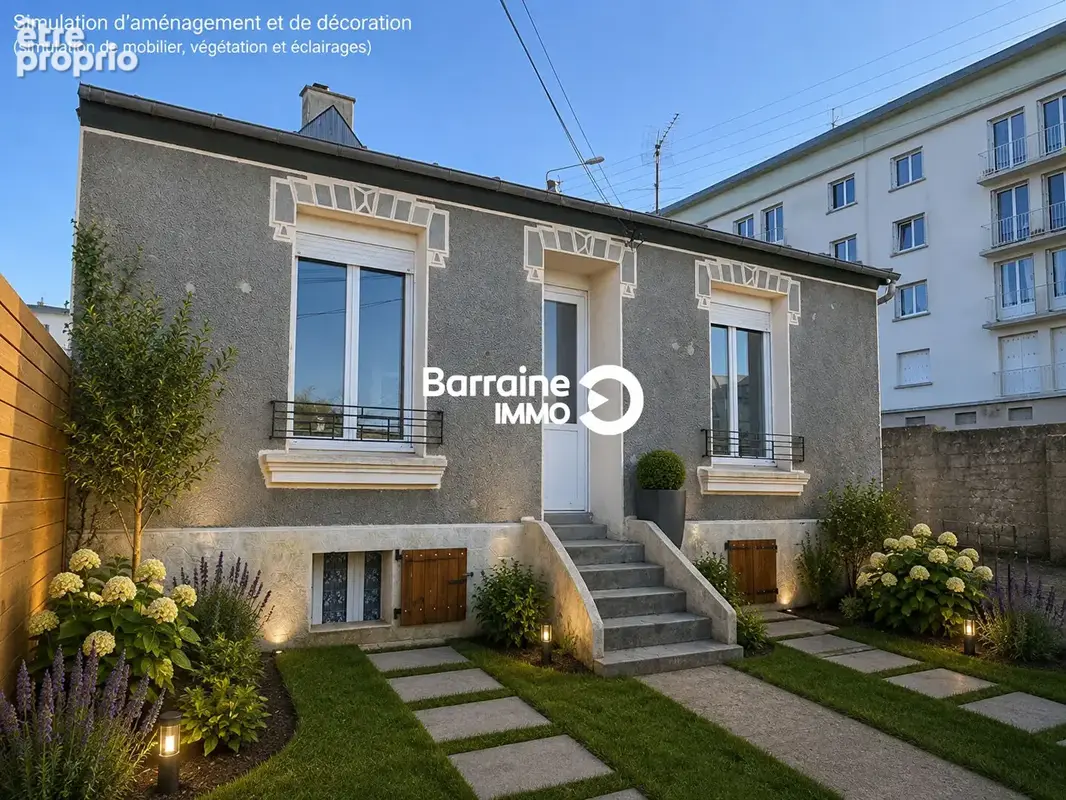 A vendre brest  saint marc le guelmeur maison 62.65 m² 2 chambres jardin 282 m² - photo 19