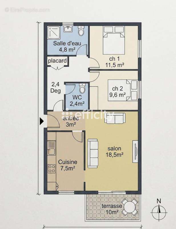 Appartement à BOUC-BEL-AIR