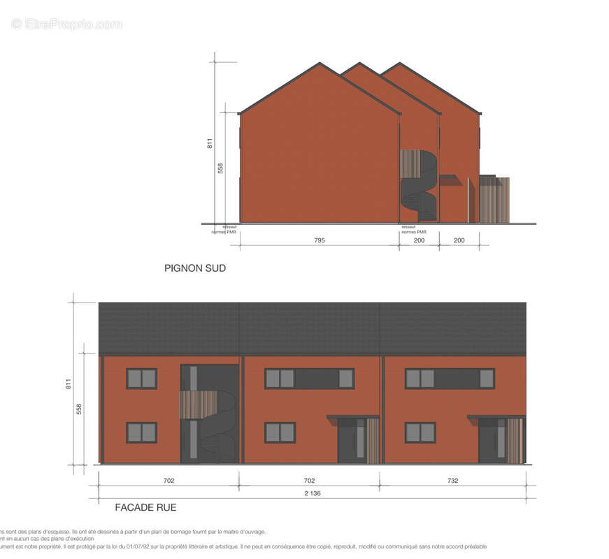 Terrain constructible de 788m2 - photo 2
