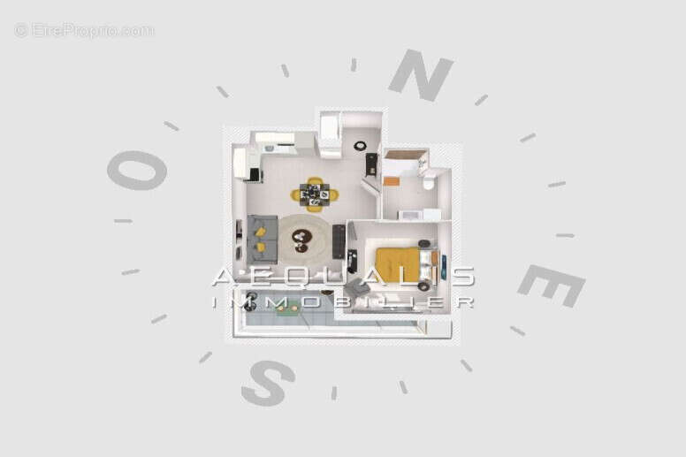 Appartement à SAINT-LAURENT-DU-VAR